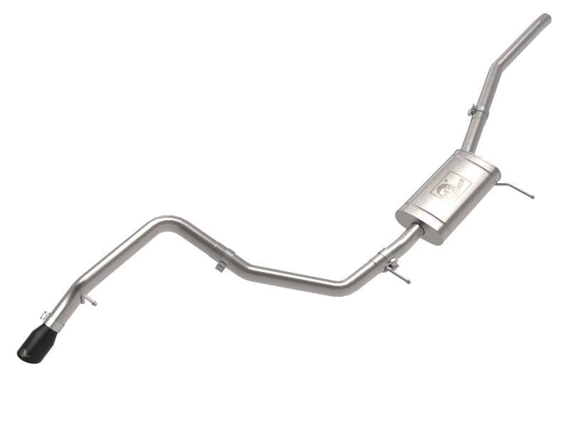 aFe 49-33145-B aFe 22-23 Ford Maverick EcoBoost L4 2.0L(t) Vulcan Series 2-1/2in 304 SS Cat-Back w/ Black Tip