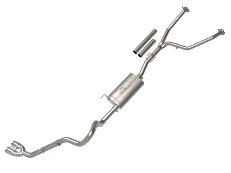 aFe 49-36061-P aFe 2022 Toyota Tundra V6-3.5L (tt) Vulcan Series 2.5in to 3in 304 SS Cat-Back Exhaust w/ Polish Tip