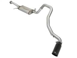 aFe 49-36115-B aFe MACHForce XP 2-1/2in SS-304 Cat-Back Exhausts w/ Black Tip 02-16 Nissan Patrol (Y61) I6-4.8L