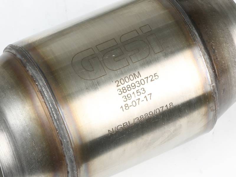 aFe 48-36318-1HC aFe 09-13 MINI Cooper S (R56) L4 1.6L (t) Twisted Steel Down Pipe 2-1/2in 304 Stainless Steel w/ Cat thumbnail 3