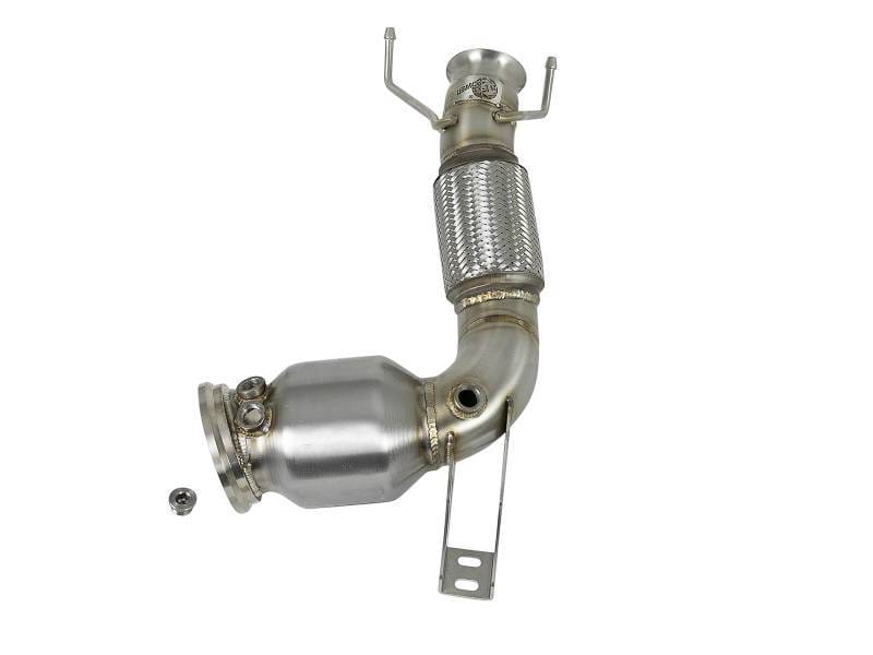 aFe 48-36322-HC aFe Twisted Steel Street Series Down-Pipe 14-19 MINI Cooper S L4-2.0L (t) thumbnail 3