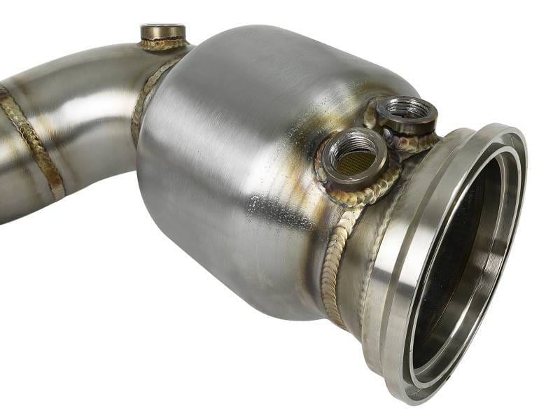 aFe 48-36322-HC aFe Twisted Steel Street Series Down-Pipe 14-19 MINI Cooper S L4-2.0L (t) thumbnail 5