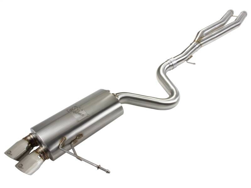 aFe 49-36313 aFe MACHForce Exhaust Cat-Back SS-304 w/ Polished Tips 07-13 BMW 328i (E92/93) L6 3.0L Non-Turbo