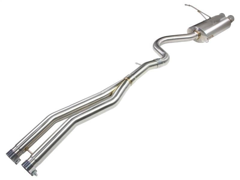 aFe 49-36313 aFe MACHForce Exhaust Cat-Back SS-304 w/ Polished Tips 07-13 BMW 328i (E92/93) L6 3.0L Non-Turbo thumbnail 5