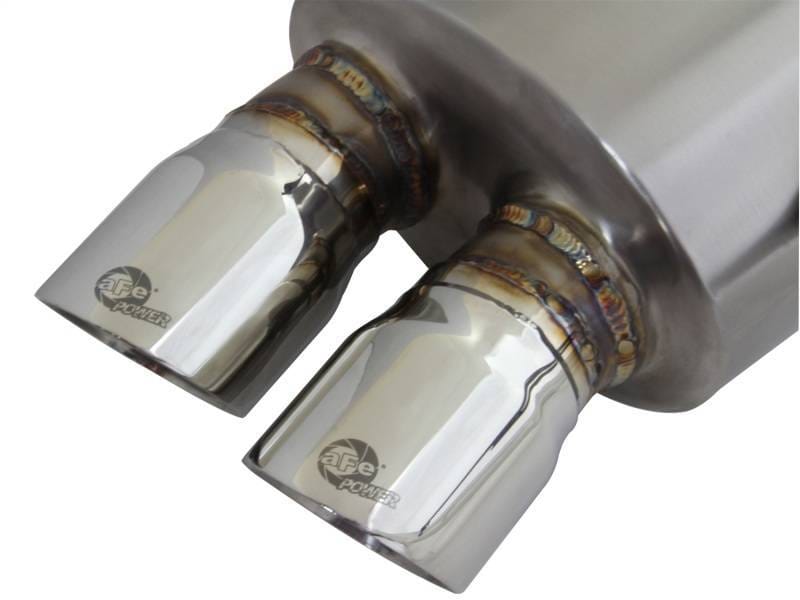 aFe 49-36313 aFe MACHForce Exhaust Cat-Back SS-304 w/ Polished Tips 07-13 BMW 328i (E92/93) L6 3.0L Non-Turbo thumbnail 9