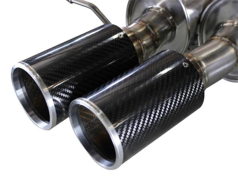 aFe 49-36317-C aFe MACHForce XP Exhaust 304SS Cat-Back w/ Carbon Fiber Tips 12-13 BMW M5 (F10) V8 4.4L (tt) thumbnail 5
