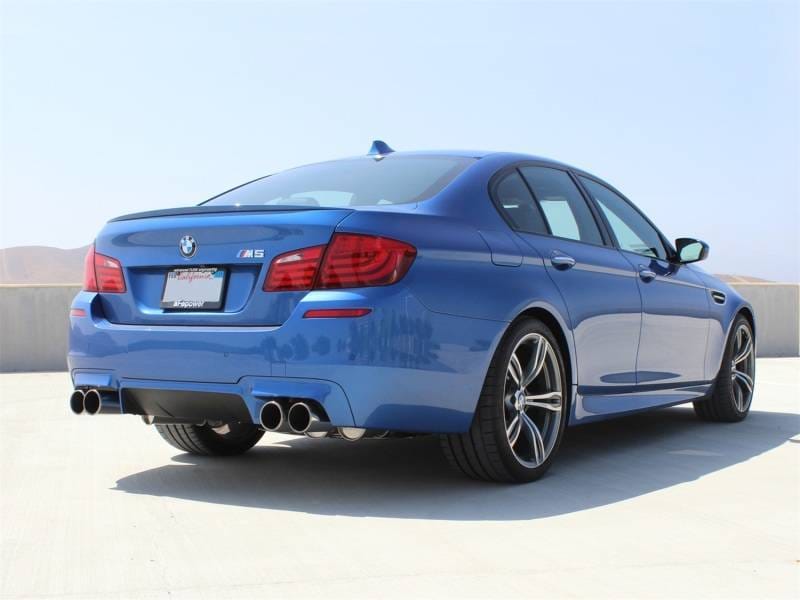 aFe 49-36317-P aFe MACHForce XP Exhaust 304SS Cat-Back w/ Polished Tips 12-13 BMW M5 (F10) V8 4.4L (tt) thumbnail 3