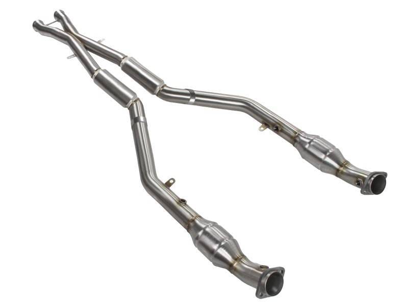 aFe 49-36321-1 AFE 08-13 BMW(E90/92/93) MACH Force XP 304 Stainless Steel V8 4.0L w/ Cat & Resonator thumbnail 9