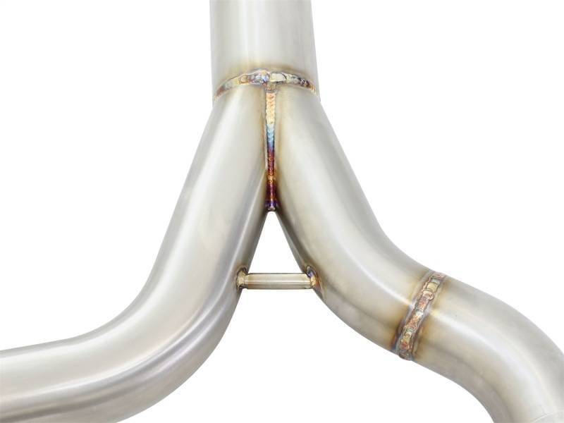 aFe 49-36325-B aFe MACHForce XP SS-304 Black Tip 2.5in Dia Axle Back Exhaust 12-15 BMW 335i (F30) 3.0L (t) thumbnail 5