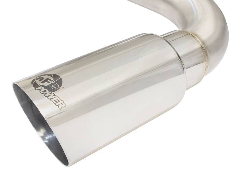 aFe 49-36325-P aFe MACHForce XP SS-304 Polish Tip 2.5in Dia Axle Back Exhaust 12-15 BMW 335i (F30) 3.0L (t) thumbnail 3