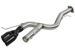 aFe 49-36302-B aFe MACHForce XP 08-13 BMW 135i L6-2.0L N54/N55 3in. 304 SS Axle-Back Exhaust w/Black Tips