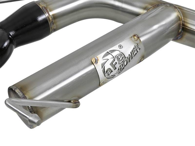 aFe 49-36302-B aFe MACHForce XP 08-13 BMW 135i L6-2.0L N54/N55 3in. 304 SS Axle-Back Exhaust w/Black Tips thumbnail 5