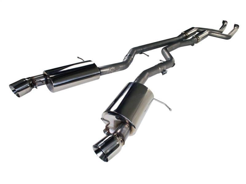 aFe 49-36306 aFe MACHForce XP 11-12 BMW 335i L6-3.0L N55 E90/92 304SS 2.75in. Cat-Back Exhaust System
