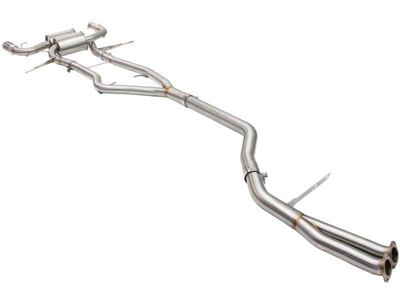 aFe 49-36328-P aFe MACHForce XP SS-304 Polish Tip 3.0in-2.5in Dia Cat Back Exhaust 11-13 BMW 335i (E90/E92) 3.0L thumbnail 9
