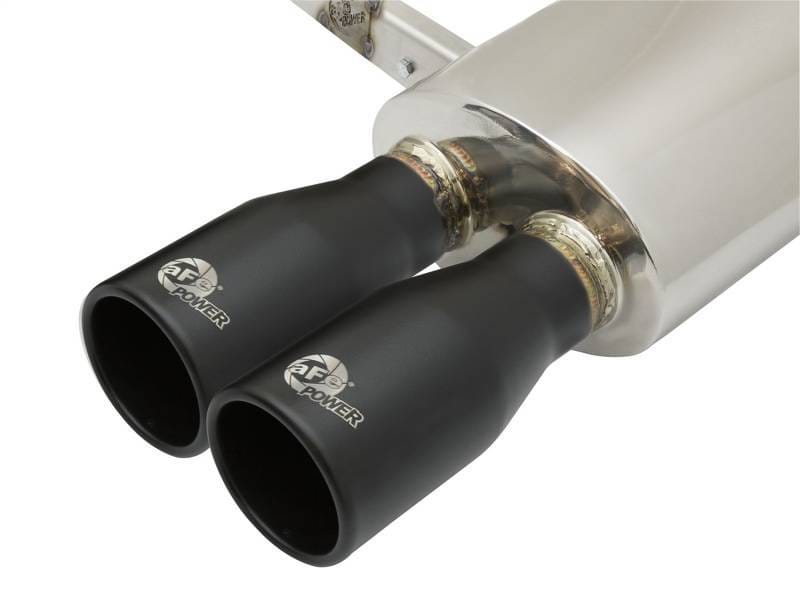 aFe 49-36331-B aFe MACHForce XP Exhausts Cat-Back SS-304 14-17 Mini Cooper S Hardtop 2-Door w/ Black Tips thumbnail 3