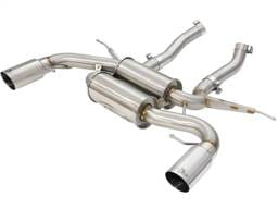 aFe 49-36327-P aFe MACHForce XP 2.5in Axle Back Stainless Exhaust w/ Polished Tips 07-13 BMW 335i 3.0L L6 (E90/92)