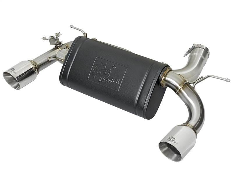 aFe 49-36335-P aFe MACHForce XP 16-17 BMW 340i/iX 440i/iX L6-3.0L (t) SS Axle-Back Exhaust w/Polished Tips