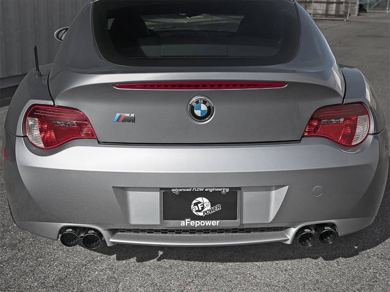 aFe 49-36339-B aFe MACH Force-Xp 2-1/2in 304 SS Cat-Back Exhaust w/ Black Tips 05-08 BMW Z4 M Coupe (E86) L6 3.2L thumbnail 3