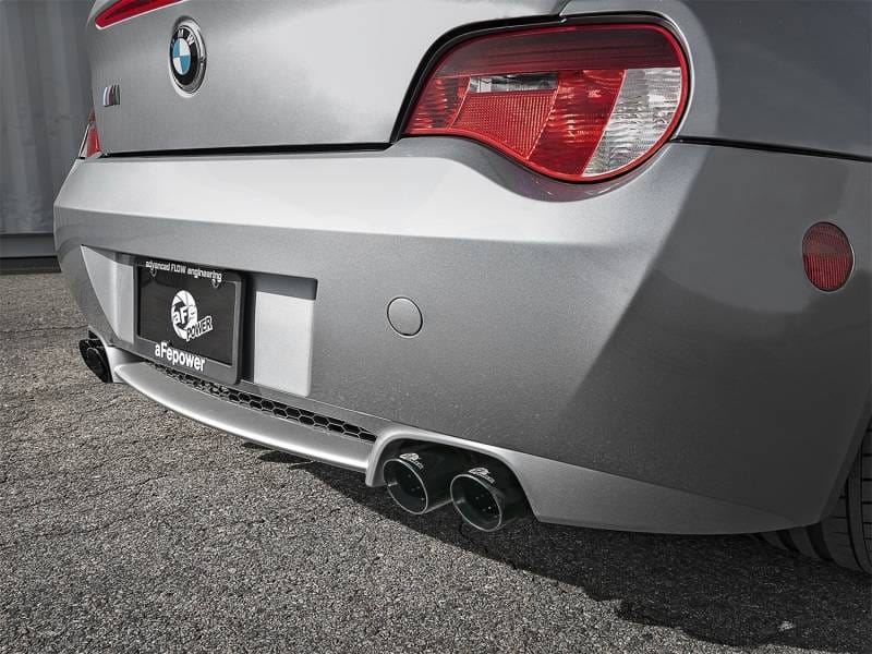 aFe 49-36339-B aFe MACH Force-Xp 2-1/2in 304 SS Cat-Back Exhaust w/ Black Tips 05-08 BMW Z4 M Coupe (E86) L6 3.2L thumbnail 7