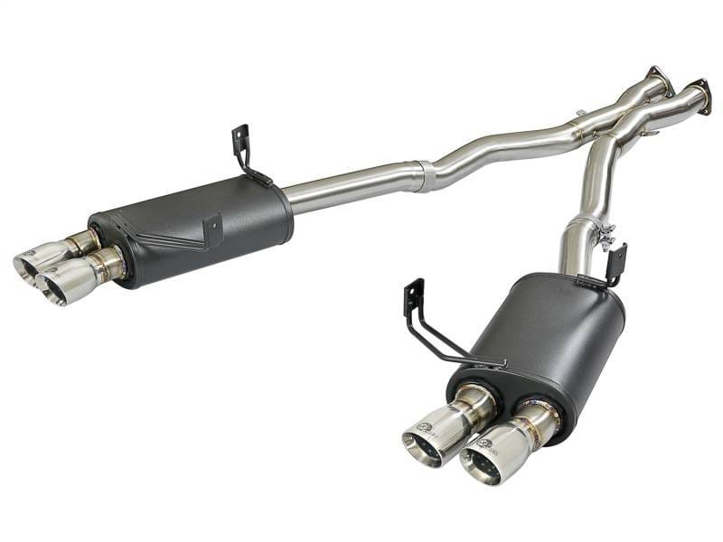 aFe 49-36339-P aFe MACH Force-Xp 2-1/2in 304 SS Cat-Back Exhaust w/Polished Tips 05-08 BMW Z4 M Coupe (E86) L6 3.2L