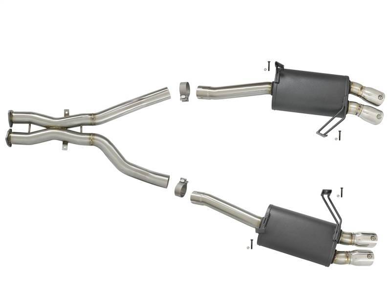 aFe 49-36339-P aFe MACH Force-Xp 2-1/2in 304 SS Cat-Back Exhaust w/Polished Tips 05-08 BMW Z4 M Coupe (E86) L6 3.2L thumbnail 9