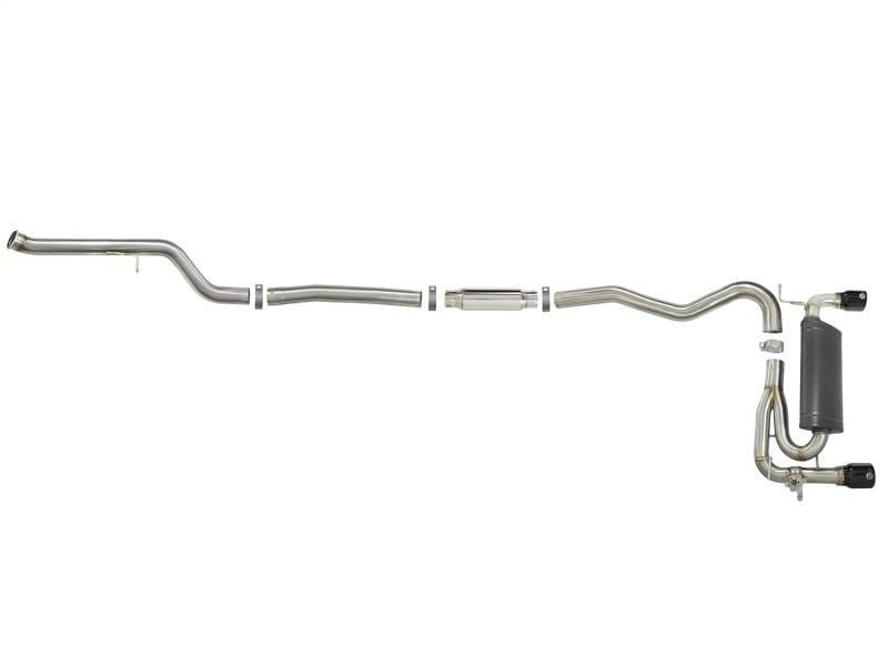 aFe 49-36340-B aFe MACH Force-Xp 3in 304 SS Cat-Back Exhaust w/ Black Tips 12-15 BMW 335i (F30) L6 3.0L (t) N55 thumbnail 9
