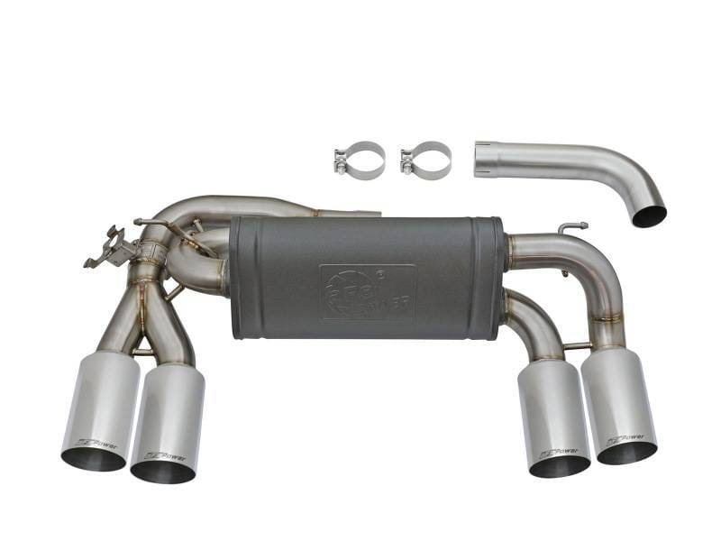 aFe 49-36333-P aFe MACHForce XP 3in - 2 1/2in Axle Back 304SS Exhaust w/ Polished Tips 16-17 BMW M2 (f87) thumbnail 15
