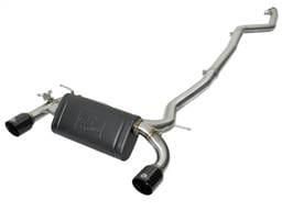 aFe 49-36334-B aFe MACHForce XP Exhausts Cat-Back SS 16-17 BMW 340i/iX 440i/iX (F3X) L6-3.0L (B58) w/Black Tips