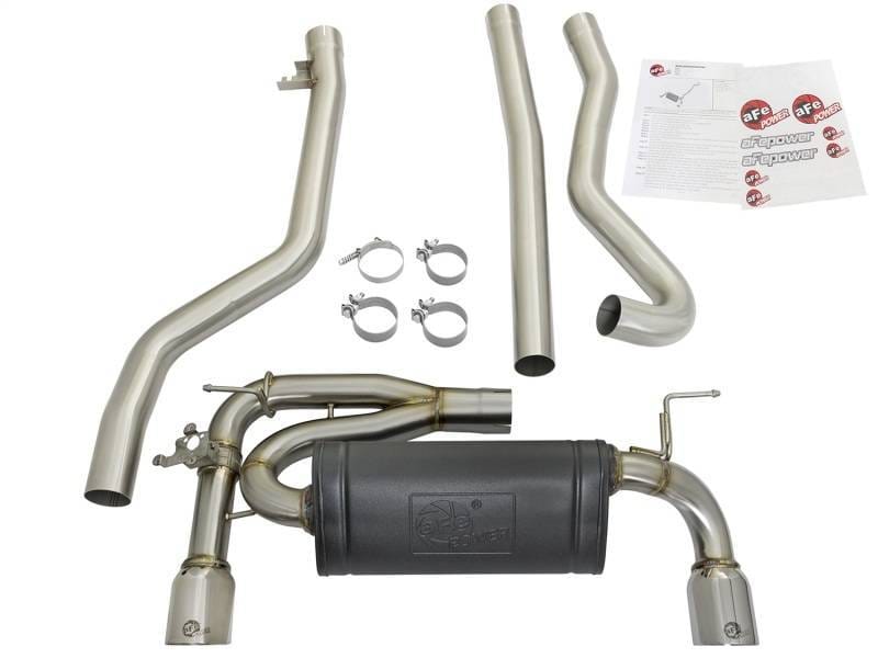 aFe 49-36334-P aFe POWER MACH Force-Xp 16-17 BMW 340i/340ix/ 3.0L 304 SS Cat-Back Exhaust System thumbnail 9