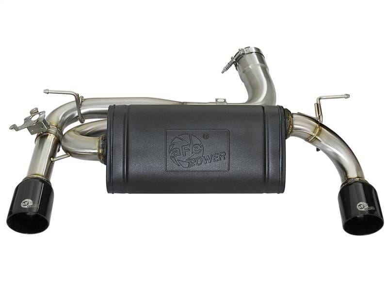 aFe 49-36335-B aFe MACHForce XP 16-17 BMW 340i/iX 440i/iX L6-3.0L (t) SS Axle-Back Exhaust w/Black Tip thumbnail 5