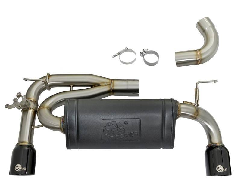 aFe 49-36335-B aFe MACHForce XP 16-17 BMW 340i/iX 440i/iX L6-3.0L (t) SS Axle-Back Exhaust w/Black Tip thumbnail 13