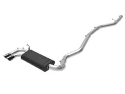 aFe 49-36345-B aFe MACH Force-Xp 2-1/2in 304 SS Cat Back Exh w/Black Tips 14-16 BMW 228i (F22/23) L4-2.0L (t) N20