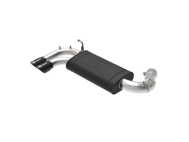 aFe 49-36346-B aFe MACH Force-Xp 2-1/2in 304 SS Axle Back Exh w/Black Tips 14-16 BMW 228i (F22/23) L4-2.0L (t) N20