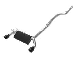 aFe 49-36347-B aFe MACH ForceXP 3IN to 2.5IN 304SS Cat-Back Exhaust System w/ Black Tips 14-16 BMW M235i (F22/23)