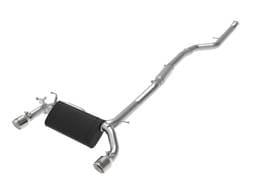 aFe 49-36347-P aFe MACHForce XP 3in to 2.5in 304 SS Cat-Back Exhaust w/ Polished Tips 14-16 BMW M235i