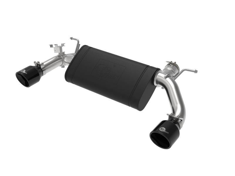 aFe 49-36348-B aFe MACHForce XP 3in to 2.5in 304 SS Axle-Back Exhaust w/ Black Tips 14-16 BMW M235i