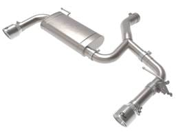 aFe 49-36349-P aFe 15-21 BMW X1 F48 L4 2.0L (t) MACH Force-Xp 3 to 2-1/2 IN SS Axle-Back Exhaust w/Polished Tip