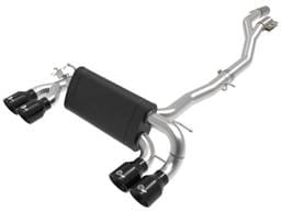 aFe 49-36350-B aFe MACHForce XP Exhausts Cat-Back SS 19-21 BMW M2 Competition L6-3.0L w/Black Tips