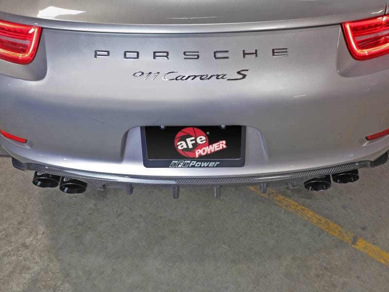 aFe 49-36406-1B aFe MACH Force-Xp 12-16 Porsche 911 3in to 2.5in 304 SS Cat-Back Exhaust (Excludes Turbo Models) thumbnail 5