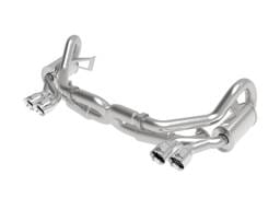 aFe 49-36406-1P aFe MACHForce XP 12-16 Porsche 911 Carrera H6-3.8L SS-304 Cat-Back Exhaust w/ Polished Quad Tips