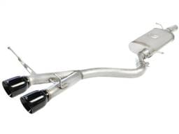 aFe 49-36408-B aFe MACHForce XP Exhaust 304SS Cat-Back w/ Black Tips 2008 VW Golf R32 V5 3.2L
