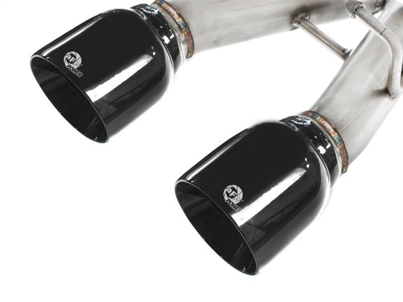aFe 49-36408-B aFe MACHForce XP Exhaust 304SS Cat-Back w/ Black Tips 2008 VW Golf R32 V5 3.2L thumbnail 5