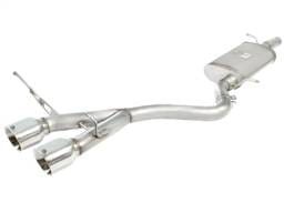 aFe 49-36408-P aFe MACHForce XP 2-1/2in SS-304 Cat-Back Exhausts w/ Polished Dual Tips 2008 VW Golf R32 V6-3.2L MKV