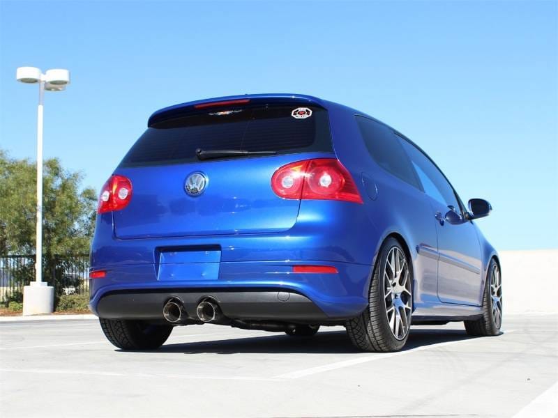 aFe 49-36408-P aFe MACHForce XP 2-1/2in SS-304 Cat-Back Exhausts w/ Polished Dual Tips 2008 VW Golf R32 V6-3.2L MKV thumbnail 3