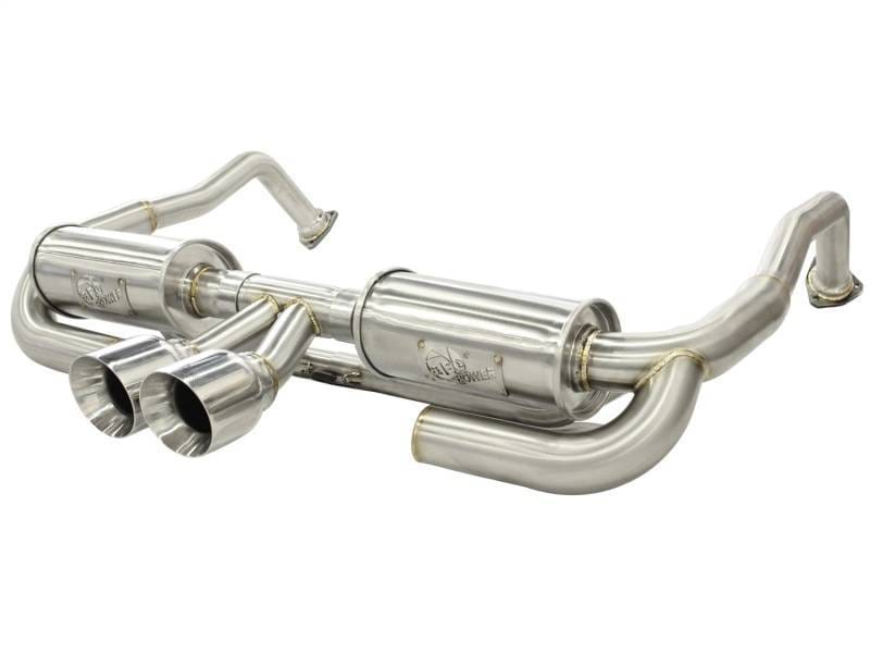 aFe 49-36409 aFe ELITE 05-12 Porsche Boxster S (987.1-987.2) H6 3.4L 304SS Dual Cat-Back w/Dual Polished Tip Exht thumbnail 3