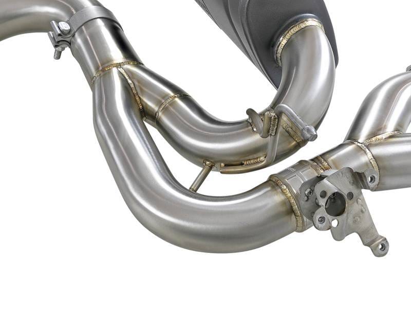 aFe 49-36350-P aFe MACHForce XP Exhausts Cat-Back SS 19-21 BMW M2 Competition L6-3.0L w/Polished Tips thumbnail 3