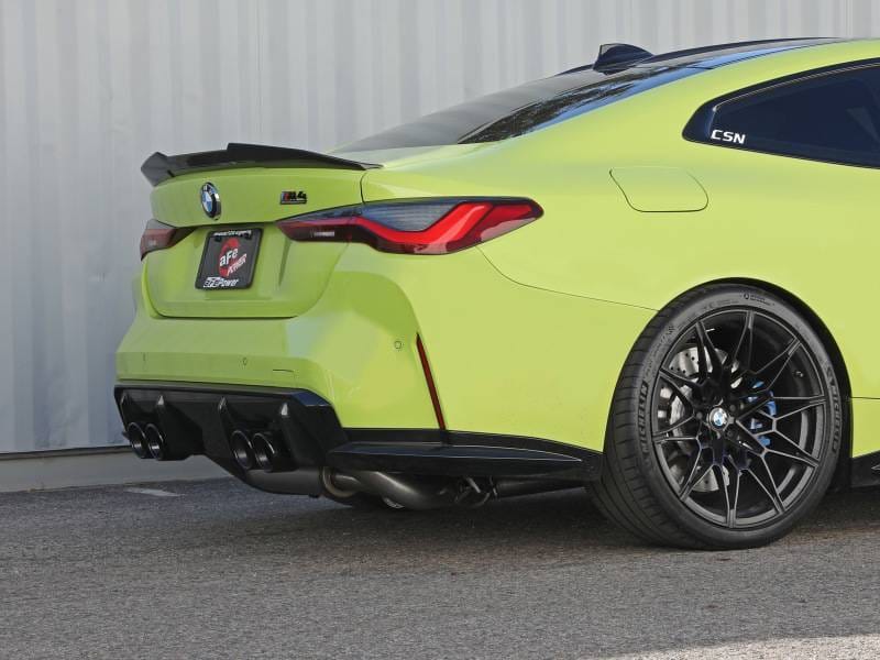 aFe 49-36351-B aFe MACHForce XP Exhausts Cat-Back SS 21 BMW M2 Competition L6-3.0L w/Black Tips thumbnail 7
