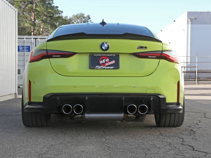 aFe 49-36351-P aFe MACHForce XP Exhausts Cat-Back SS 21 BMW M2 Competition L6-3.0L w/Polished Tips thumbnail 5