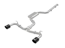 aFe 49-36422-B aFe MACHForce XP 3in-2.5in SS Exhaust Cat-Back 18-19 Volkswagen GTI (MK7.5) L4-2.0L (t) - Black