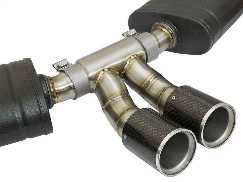 aFe 49-36415-C aFe MACHForce-Xp 2in 304 SS Cat-Back Exhaust w/Carbon Fiber Tips 13-16 Porsche Boxster 2.7L/3.4L thumbnail 13